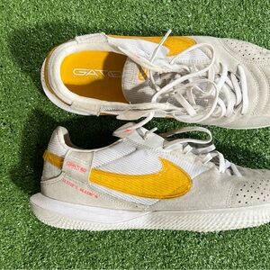 Nike Gato White and Yellow Sneakers